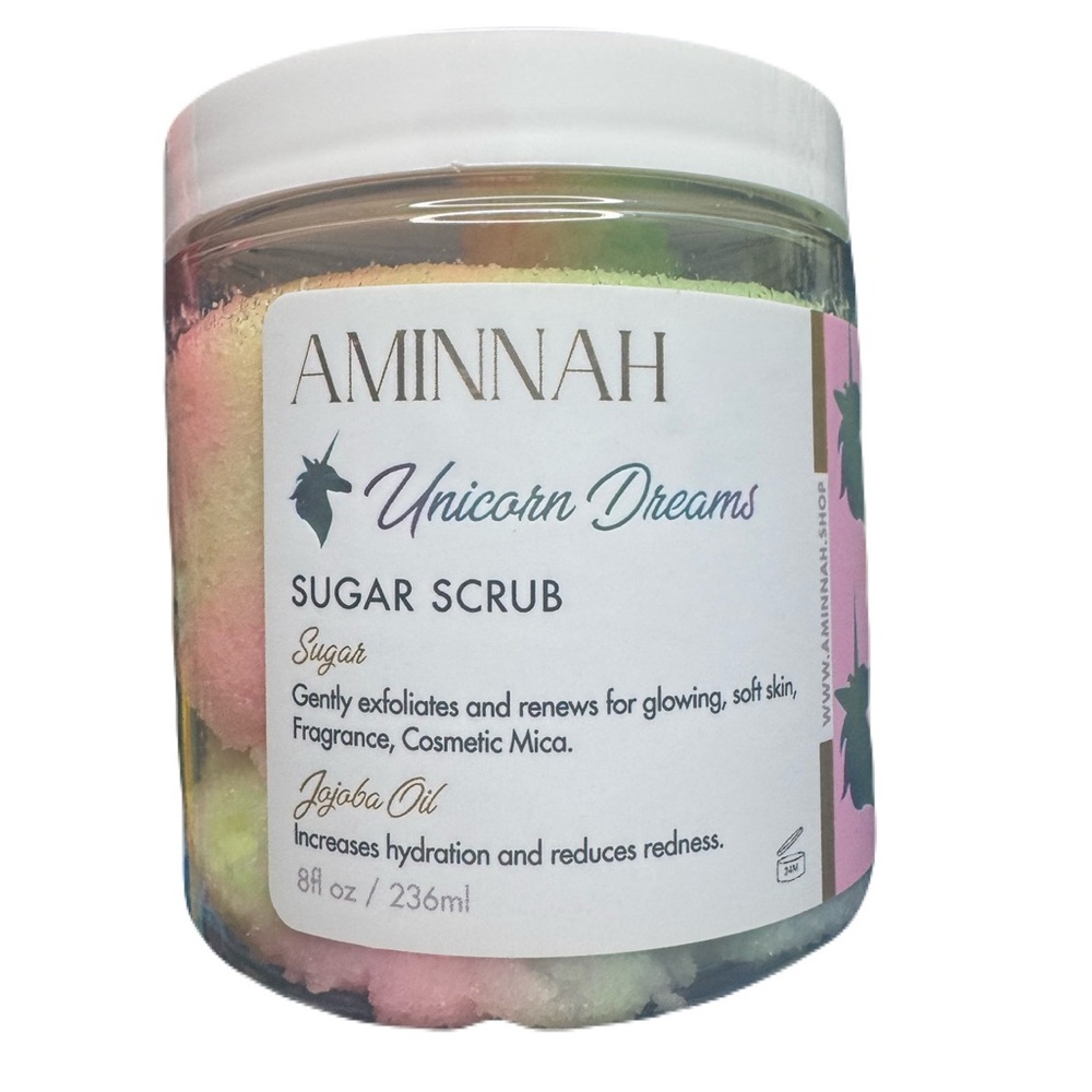 Aminnah Unicorn Dreams Sugar Scrub